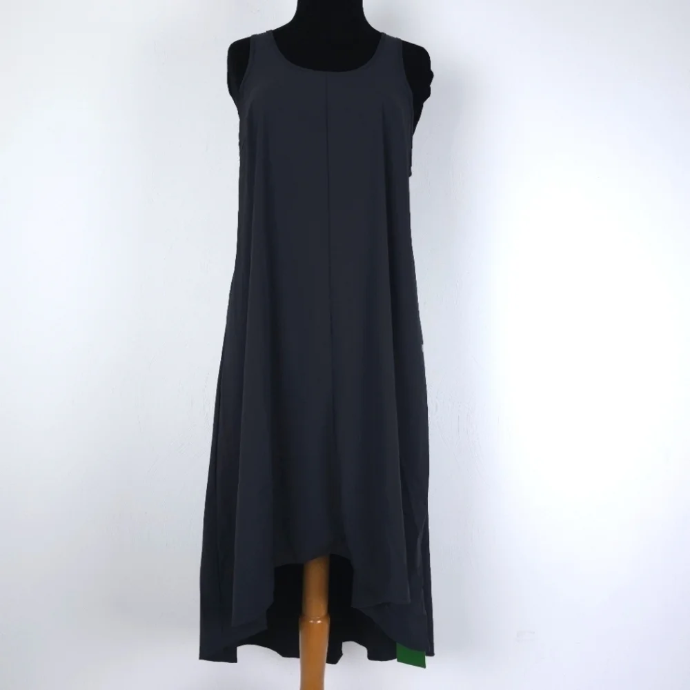 Halara Breezeful Backless Racerback Side Pocket High Low Flowy Midi Quick Dry - Picture 1 of 8